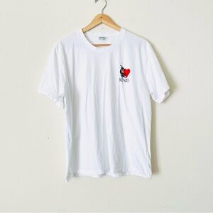 Kenzo Paris Women’s XXL Limited Edition Valentines Day Licky Tiger Heart Tshirt